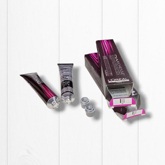 L'Oreal Professionnel DIARichesse 2 Tubes Ammonia-Free 6.24/6VC Iced Tea - Picture 11 of 16